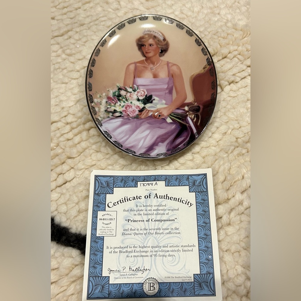 “Princess of Compassion” Bradford Collection